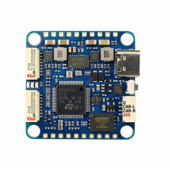 Hot Sales Matek MATEKSYS H7A3-SLIM STM32H7A3RIT6 Flight Controller Built-in ICM42688P 2~8S for RC Long Rang Racing Drone